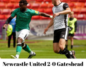 Newcastle United 2-0 Gateshead