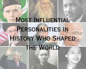 Most Influential Personalities in History Who Shaped the World